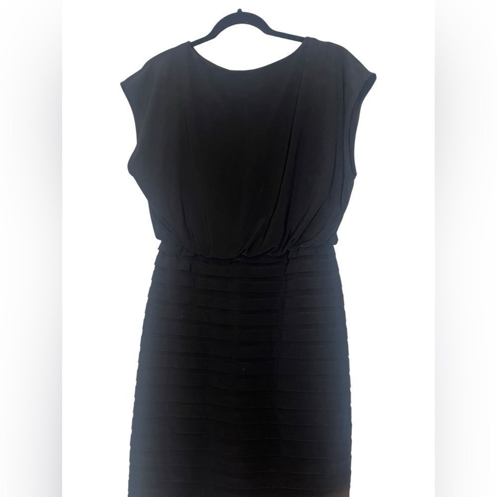 ADRIANNA PAPELL CLASSIC SHEATH KNEE LENGTH PARTY DRESS WOMENS SIZE 6 - Picture 5 of 9